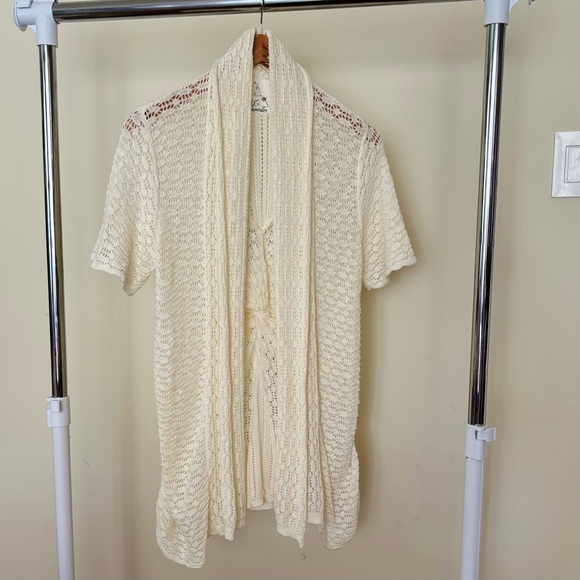 Thistle and Lavender knit cardigan - Picture 7 of 7